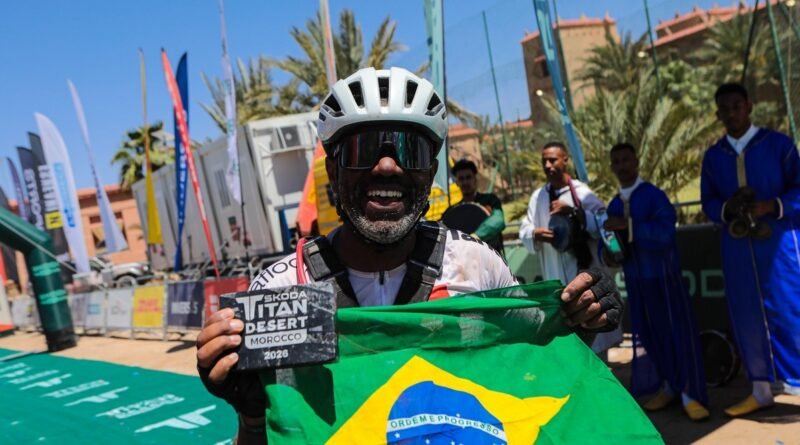Brasileiro enfrenta desafio extremo no deserto do Marrocos