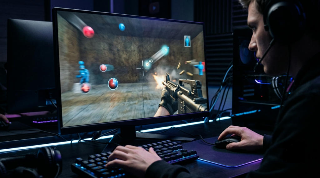 Aim Trainer: milissegundos decidem partidas em jogos online