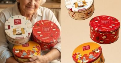 Vó Alzira traz latas colecionáveis para o Dia das Avós