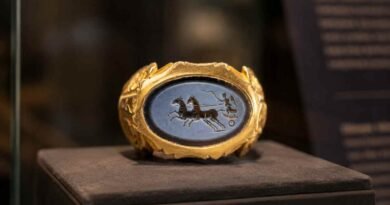 Caminhoneiro encontra anel romano raro com mais de 1.700 anos