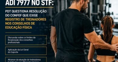 STF debate registro de treinadores esportivos