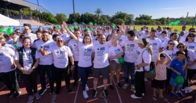 Hospital faz caminhada por 300 transplantes renais