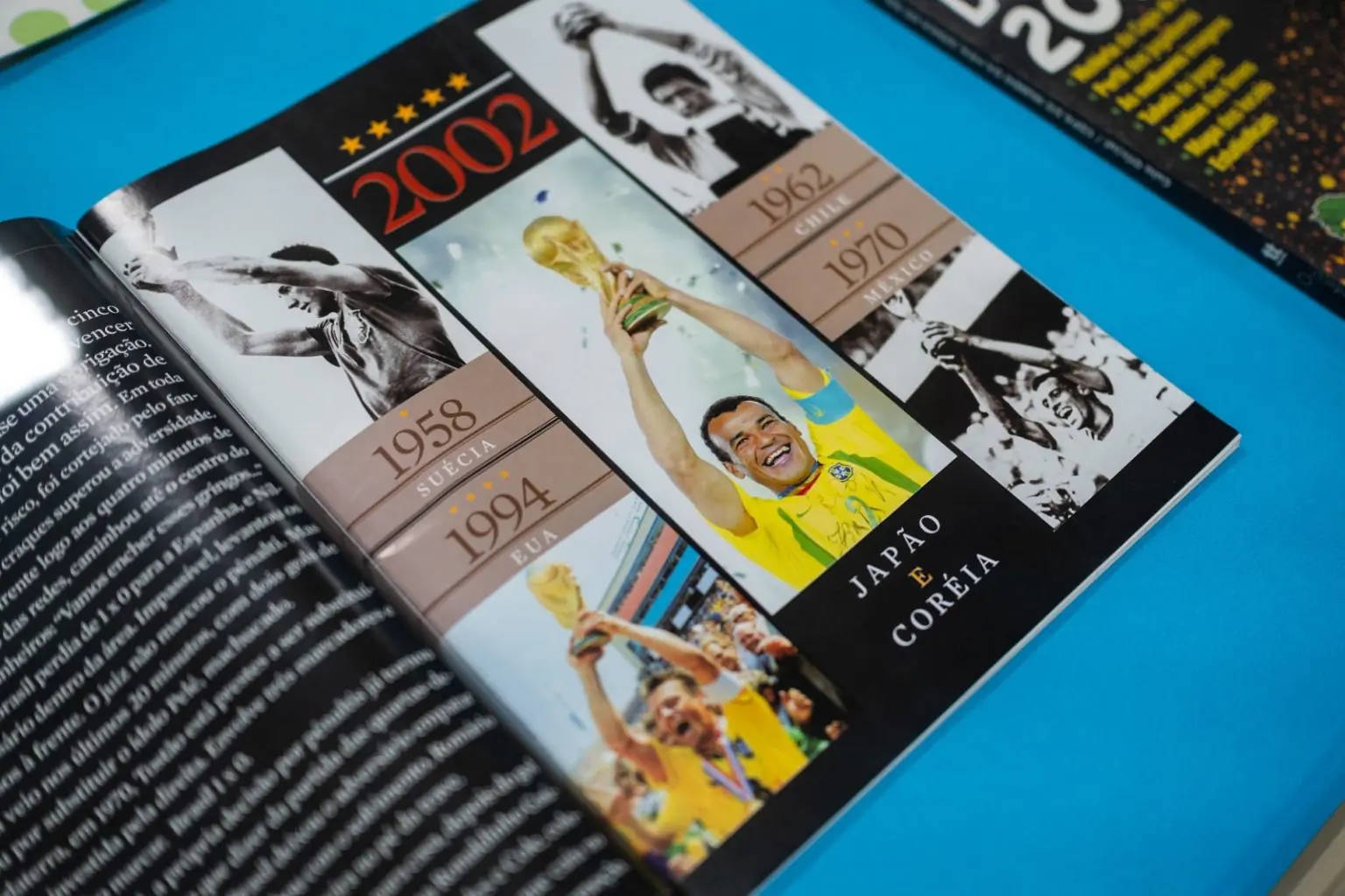 Exposição “Memórias da Copa” entra na fase final e convida público a reviver momentos históricos do futebol