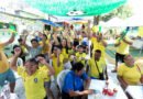 Torcida faz festa nas “Ruas da Copa” em Manaus após classificação do Brasil para as oitavas