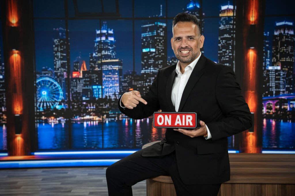 Jornalista comandará talkshow para brasileiros em TV nos EUA