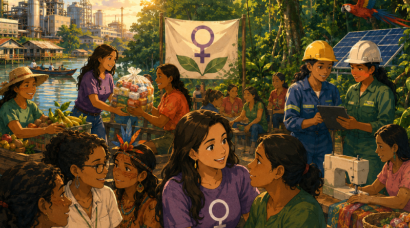 Projetos femininos ampliam apoio na Amazônia