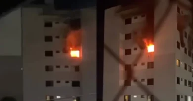 Incêndio atinge apartamento no Residencial Solar dos Franceses, em Manaus; cachorro morre após inalar fumaça