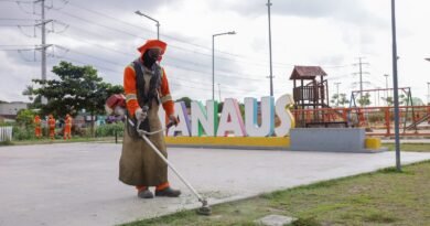 Prefeitura intensifica limpeza urbana com mais de 1.250 servidores durante o verão amazônico em Manaus
