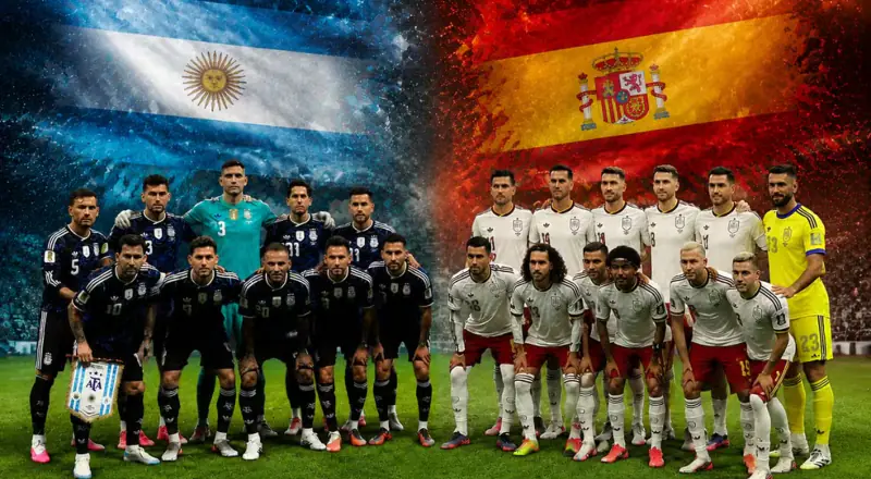 Espanha e Argentina disputam a grande final da Copa do Mundo em duelo entre gerações