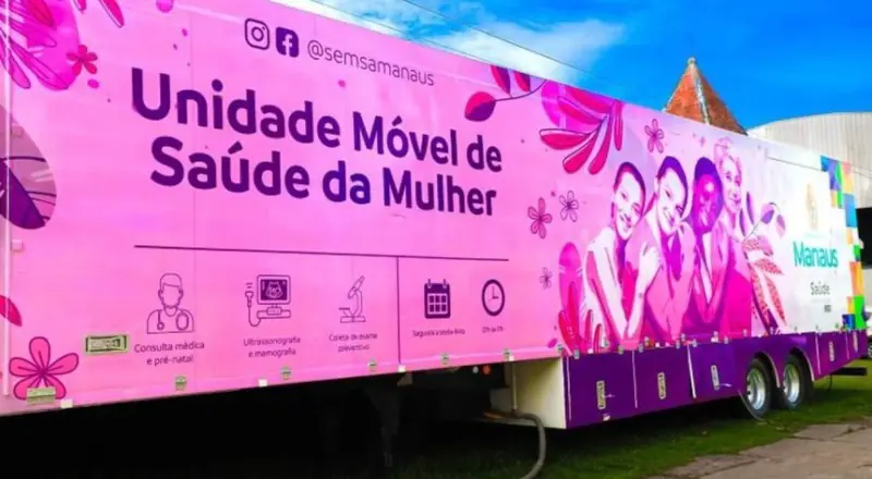Unidades Móveis de Saúde da Mulher da Prefeitura de Manaus atendem em novos endereços