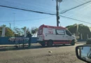 Acidente com motocicleta deixa uma pessoa ferida na Avenida Pedro Teixeira, em Manaus