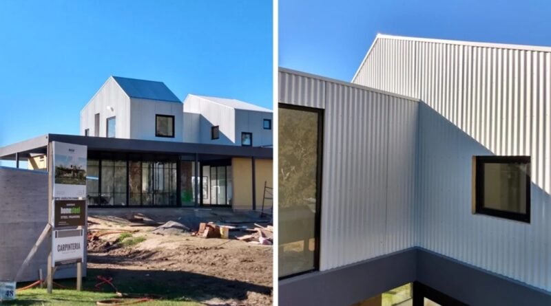 Arquitetura explora formas com Steel Frame