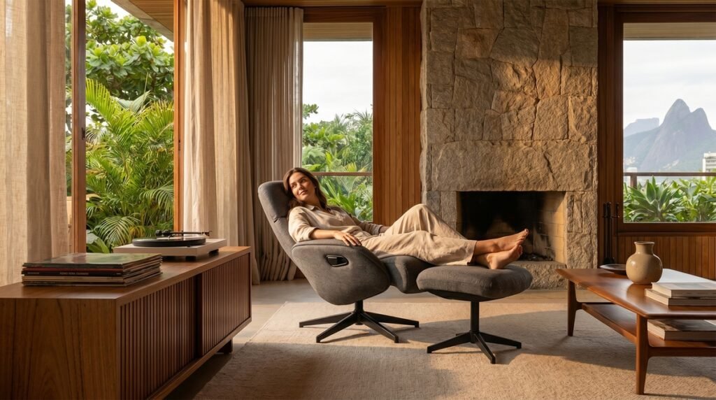 Mobiliário contemporâneo aproxima design e ergonomia