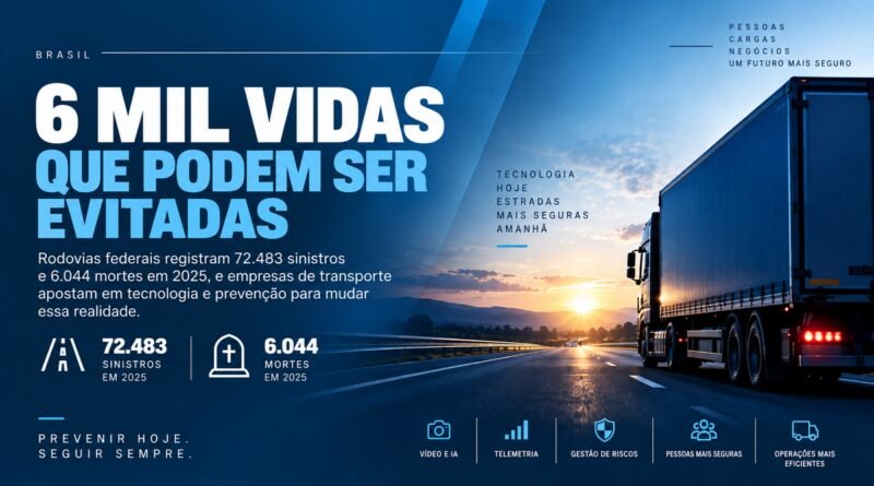 Dados antecipam riscos no transporte rodoviário