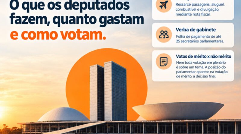 Verba de gabinete é o maior gasto de um parlamentar