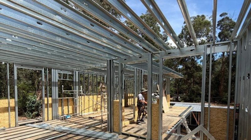 Steel Frame acelera reconstrução após desastres naturais