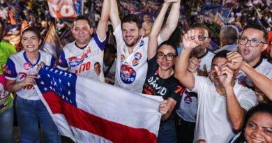Dra. Shádia e prefeito Renato fazem grande mobilização em Manaus; David reforça campanha no interior