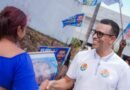 Jorge Oliveira faz caminhada na zona leste e destaca obras esportivas realizadas durante sua gestão na Sedel