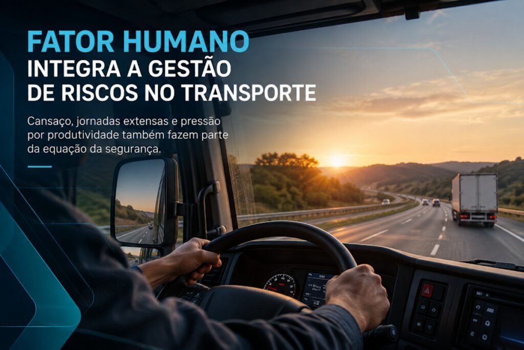 Fator humano integra a gestão de riscos no transporte