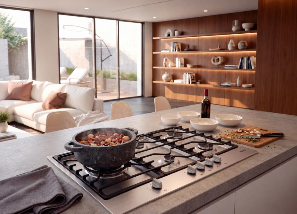 Cozinhas premium apostam em luxo discreto e funcionalidade
