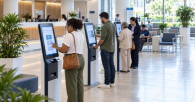 Totens de autoatendimento reduzem filas na saúde