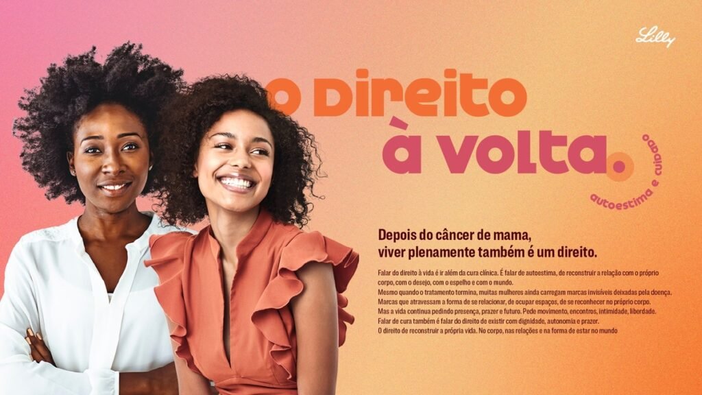 Campanha da Lilly sobre câncer de mama chega ao Rio