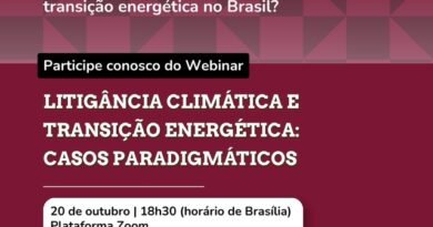 Webinário debate avanço da litigância climática