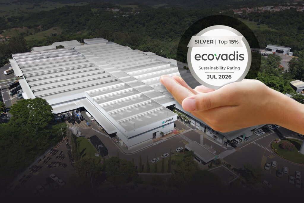 Unipac reafirma reconhecimento Prata na EcoVadis