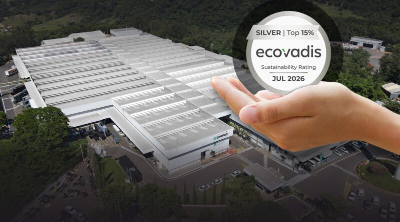 Unipac reafirma reconhecimento Prata na EcoVadis