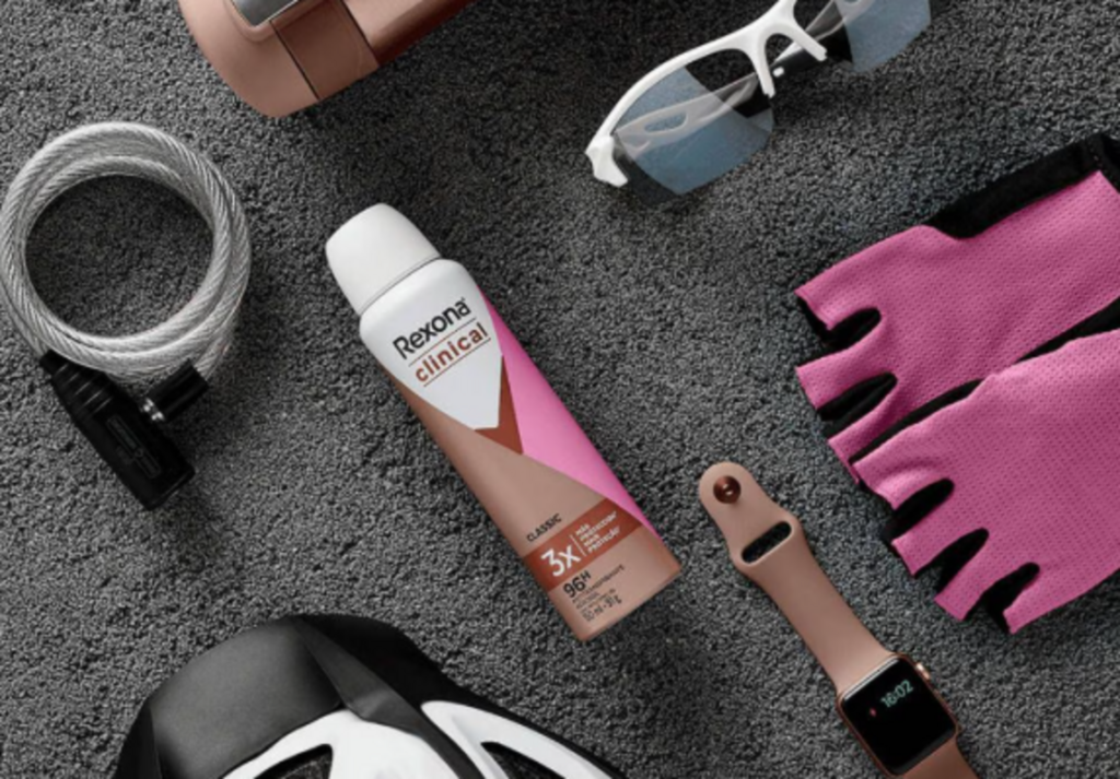 Rexona Clinical detalha proteção de 96h contra suor e odor