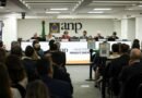 Rio de Janeiro (RJ), 07/10/2026 –Mesa receptora das propostas da sessão pública do 4º Ciclo da Oferta Permanente de Partilha da Produção (OPP4), na sede da Agência Nacional do Petróleo, Gás Natural e Biocombustíveis (ANP), no centro do Rio de Janeiro. Foto: Tomaz Silva/Agência Brasil