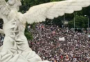 Manifestação contra a crise imobiliária, em Madri 3 de outubro de 2026 REUTERS/Juan Barbosa