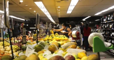 Supermercado na zona sul do Rio de Janeiro