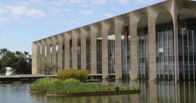 Palácio do Itamaraty na Esplanada dos Ministérios