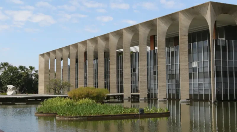 Palácio do Itamaraty na Esplanada dos Ministérios