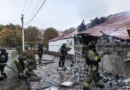 KRAMATORSK, UKRAINE - OCTOBER 10: Ukrainian firefighters put out a fire in a commercial building following a strike by a Russian FPV drone and under threat from further drone attacks, in Kramatrosk, Ukraine, on October 10, 2026. Diego Herrera Carcedo / AnadoluNo Use USA No use UK No use Canada No use France No use Japan No use Italy No use Australia No use Spain No use Belgium No use Korea No use South Africa No use Hong Kong No use New Zealand No use Turkey