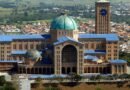 Santuário Nacional de Aparecida, localizado em Aparecida, SP - Brasil.