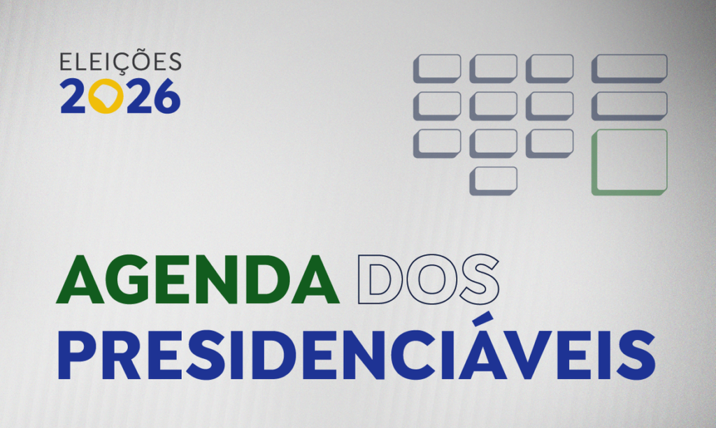 Brasília (DF), 18/08/2026 - Arte Agenda dos Presidenciáveis. Arte EBC