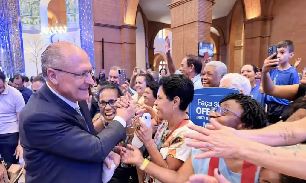 São Paulo (SP), 12/10/2026 -Geraldo Alckmin Nossa Senhora der AparecidA Foto: geraldoalckmin_/Instagram