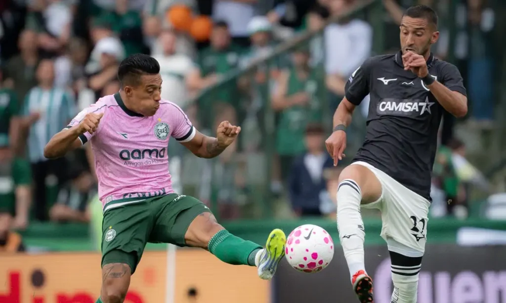 Coritiba empata em casa por 1 a 1 com Botafogo, pelo Brasileirão - em 12/10/2026