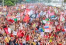 Rio de Janeiro (RJ), 12/10/2026 – Ato em apoio ao presidente Luiz Inácio Lula da Silva, que é candidato à reeleição, reúne apoiadores em Copacabana, na zona sul do Rio de Janeiro. Foto: Tomaz Silva/Agência Brasil