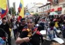 Demonstrators take part in a protest against the government of Colombian President Abelardo De La Espriella and its proposed labour and pension reforms, during a nationwide demonstration, in Bogota, Colombia, October 14, 2026. REUTERS/Luisa Gonzalez