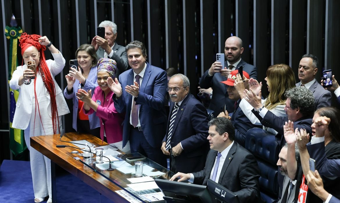 Brasília – DF – 14/10/2026 - Sessão do Senado que votou o fim da escala 6X1. Lula Marques/Agência Brasil.