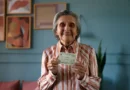 Rio de Janeiro (RJ), 10/07/2026 - Antonieta da Silva Campos, 96 anos, bancária aposentada, exibe seu título de eleitor em sua casa. Foto: Tânia Rêgo/Agência Brasil
