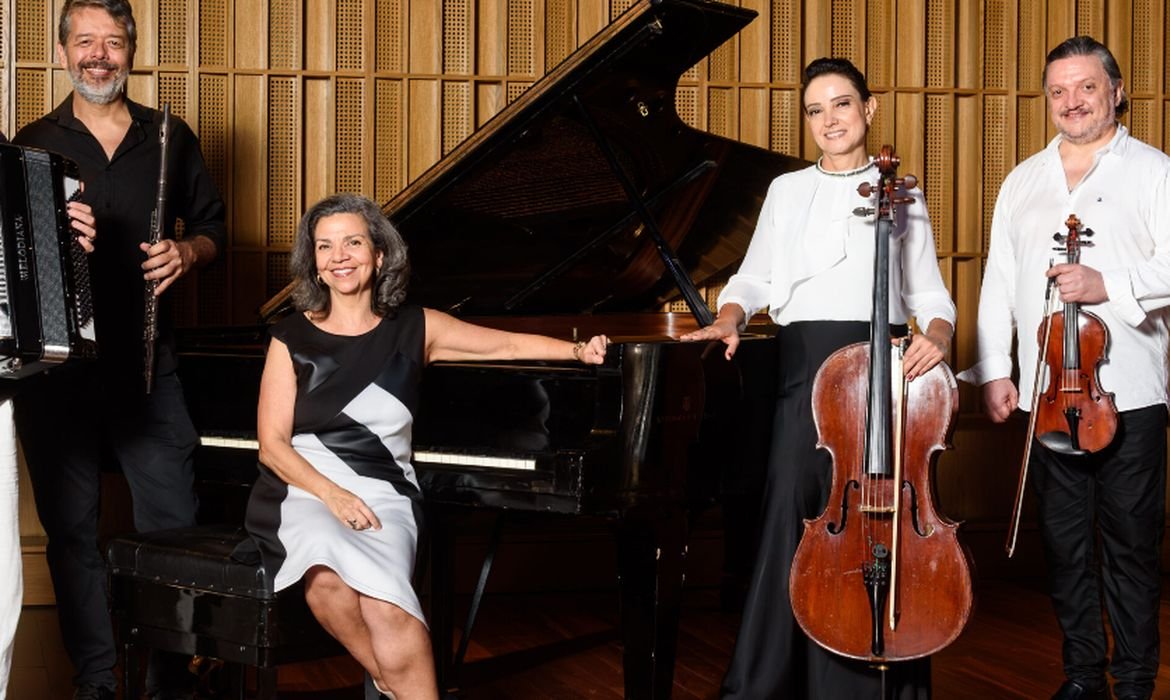 Roda de Choro apresenta Grupo Tamoio em concerto dedicado a Ernesto Nazareth. Foto: Rádio MEC