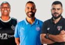 Fabi Guedes (Atlético-MG), Felipe Freitas (Bahia) e Thiago Viana (São Paulo) são finalistas ao Prêmio TV Brasil Petrobras na categoria melhor técnico - 2026
