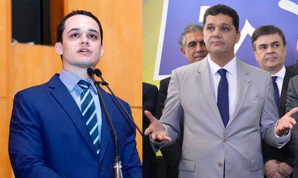 Brasília (DF), 04/10/2026 - Eleições 2026. Candidatos ao governo do Espírito Santo. Ricardo Ferraço e Lorenzo Pazolini. Foto: Arte/Agência Brasil