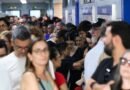 Brasília – DF – 04/10/2026 - Votação do primeiro turno. Eleitores na fila de votação no Colégio Leonardo da Vici. FOTO: Lula Marques/Agência Brasil.