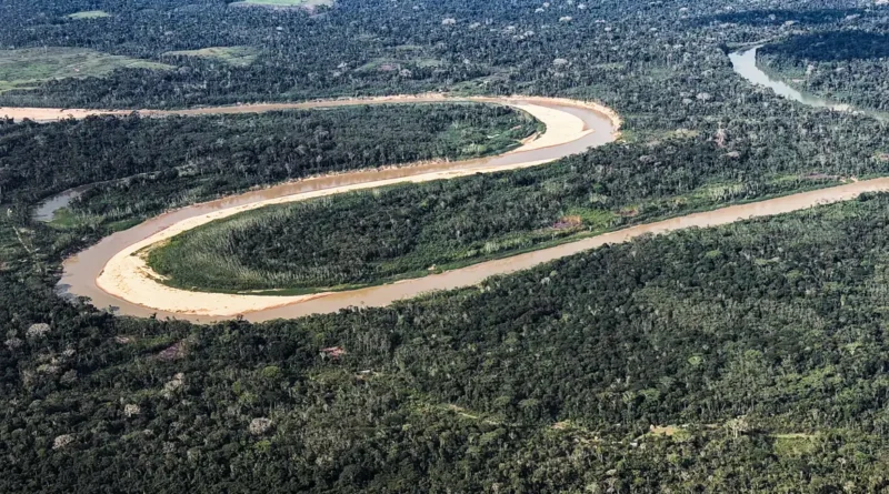 13/10/2026 - Acre - O rio Tejo corta a floresta amazônica no Acre, entre Cruzeiro do Sul e Marechal Thaumaturgo. Rios, mata nativa, biodiversidade e comunidades ribeirinhas compõem a paisagem natural de uma das regiões mais remotas da Amazônia brasileira. Foto: Rafa Neddermeyer/Agência Brasil