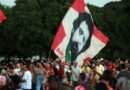 Brasília (DF), 27/10/2026 - Eleitores participam da festa de aniversário do presidente da República reeleito, Luiz Inácio Lula da Silva, em frente ao Palácio da Alvorada. Foto: Valter Campanato/Agência Brasil